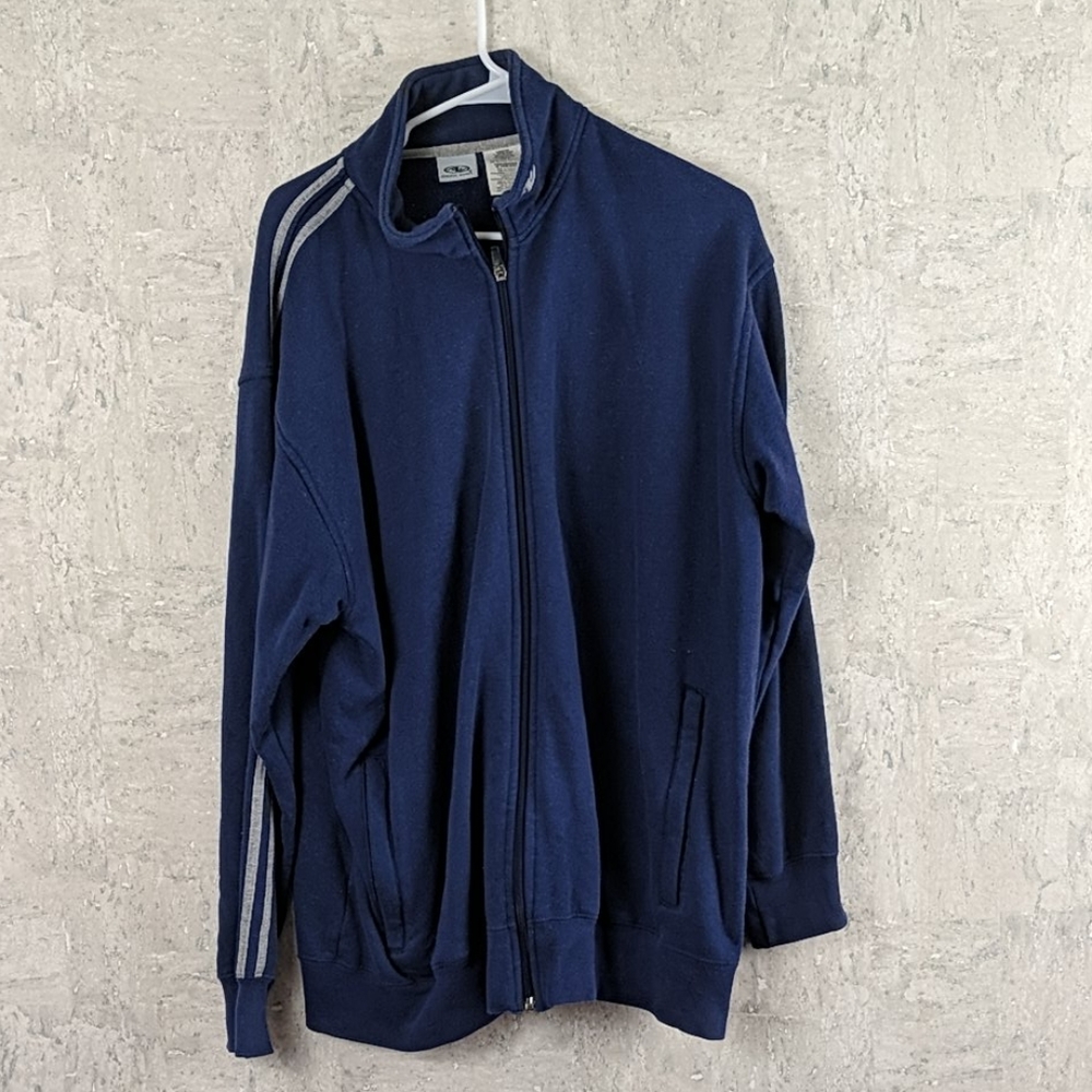 Blue track jacket L